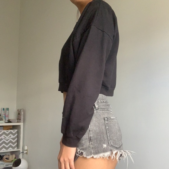 American Apparel Cropped Sweatshirt - Picture 2 of 2
